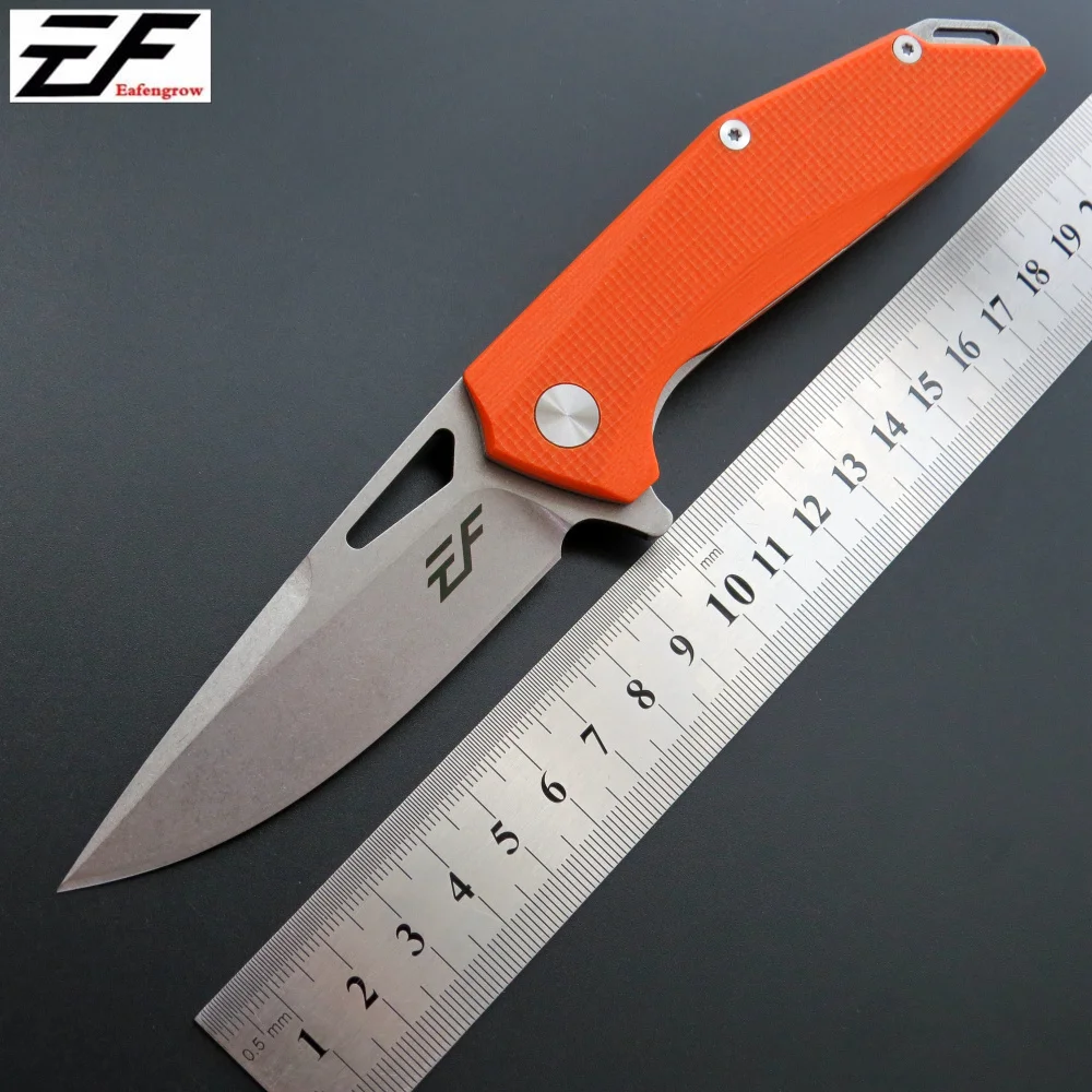 EF37 pocket folding knife D2 Steel blade + G10 handle outdoor hunting camping fruit EDC Tool | Инструменты