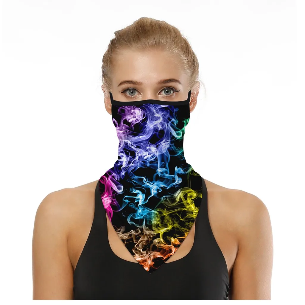 

Summer scarf women women facemask Outdoor Riding o Neck scarf cover Protection Sunscreen Motorcycle Earmuffs