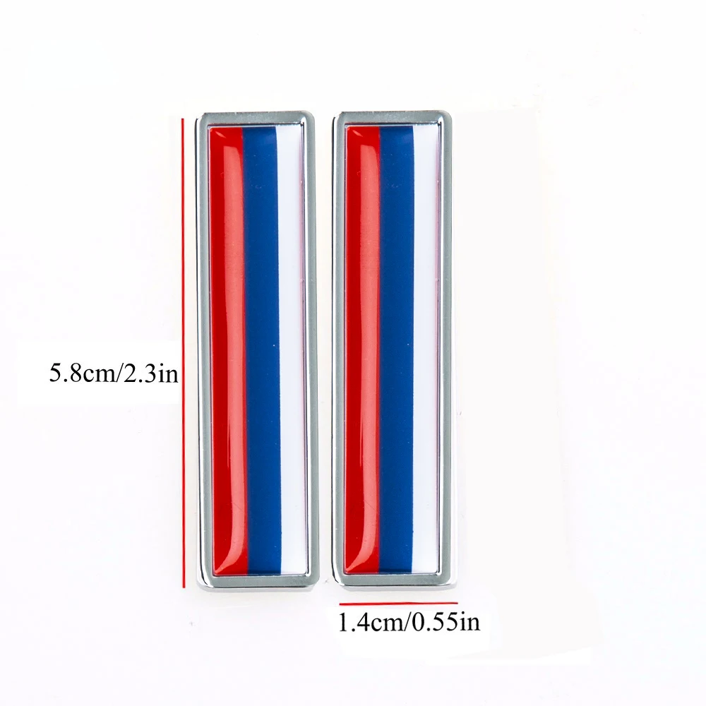 

1 пара 3D металлических наклеек с национальным флагом для автомобиля, декоративные наклейки, эмблема, значок для автомобилей