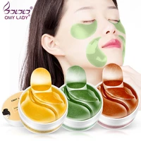 omy lady 60pcs eye patch mask collagen against wrinkles dark circles care eyes bags pads ageless hydrogel