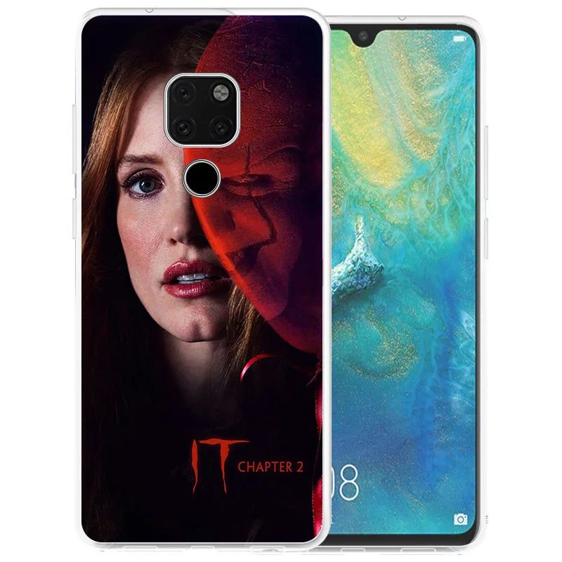 Мягкий силиконовый чехол для телефона Pennywise Клоун ужас это Huawei Y8P Y5P Y6P P10 Mate 10 20 Lite