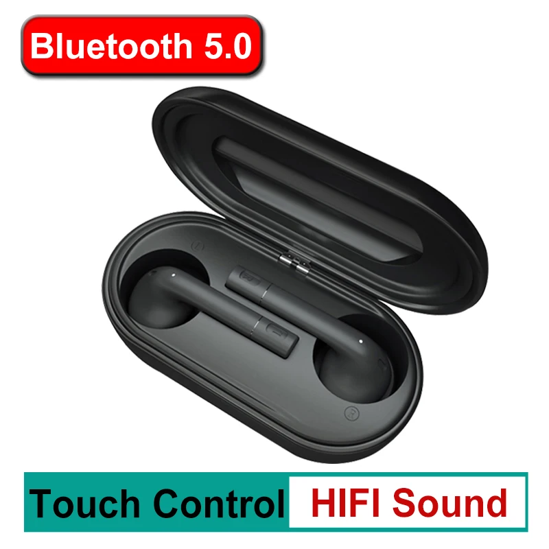 Наушники вкладыши TWS с Беспроводной Bluetooth 5 0 футляр для наушников спортивные