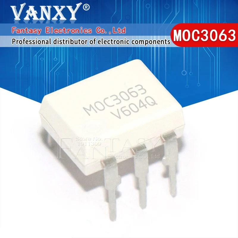 10PCS MOC3010 MOC3020 MOC3021 MOC3023 MOC3041 MOC3043 MOC3052 MOC3061 MOC3063 MOC3083 MOC3062 MOC3022 MOC3031 MOC3042 MOC3011 |