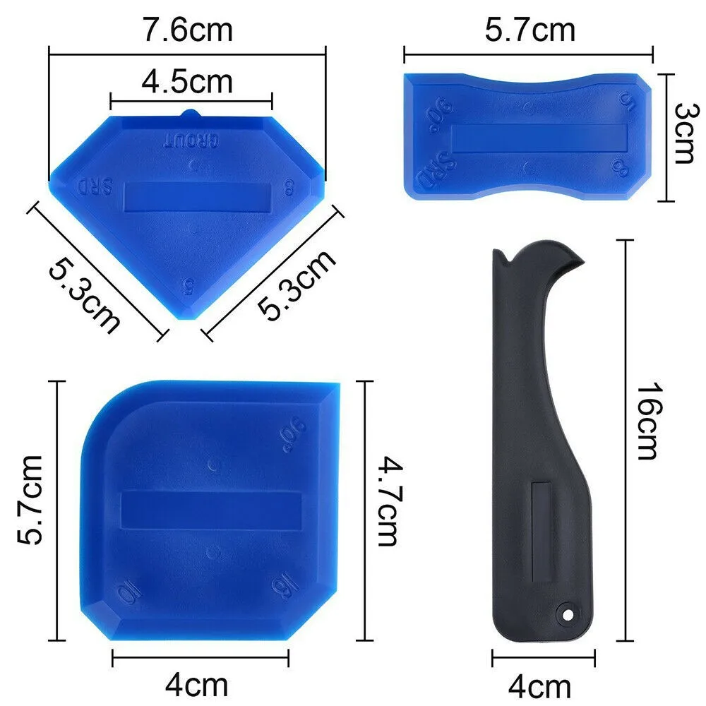 

Head Caulk Tools Kit Remover Adjustable Caulking Rubber Sealant Silicone Slick