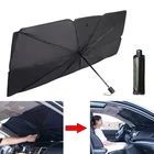 Солнцезащитный зонт для автомобиля, складной козырек от солнца, с защитой от ультрафиолета
