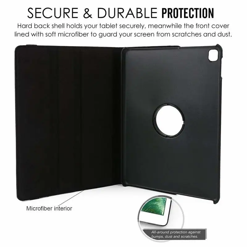 Чехол из искусственной кожи для iPad 2017 Pro 10 5 дюйма вращающийся на 360 градусов чехол