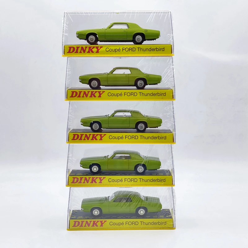 Лот из 5 шт. Atlas 1:43 Dinky toys 1419 COUPE FORD THUNDERBIRD литые модели автомобилей |