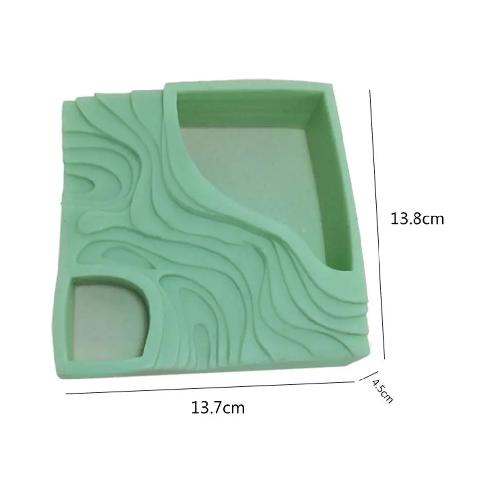Сочные растения цветочный горшок DIY силиконовая форма гипсоцемент мясистый