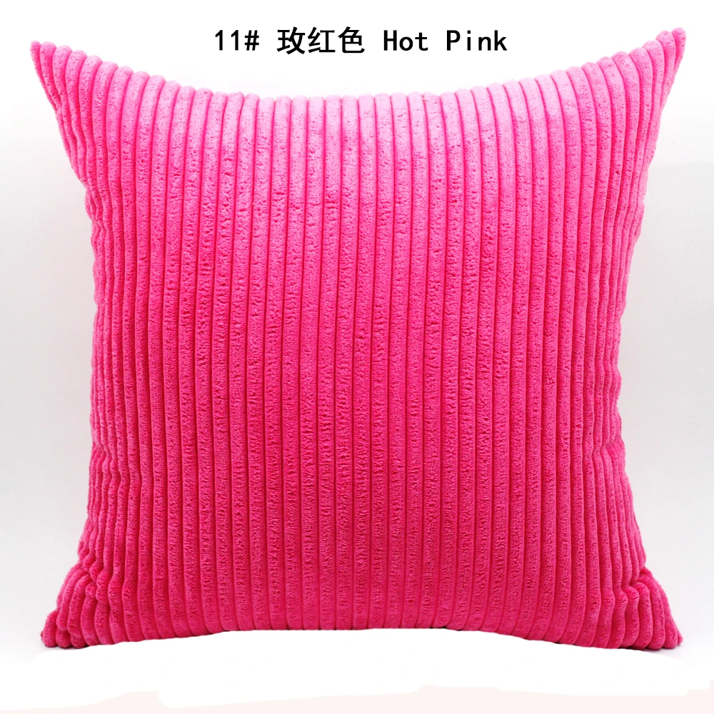 

Полосатый вельветовый чехол для подушки 50x70 см 50x100 см 50x120 см плюшевое изометрическое постельное белье длинная наволочка для здорового стандарта