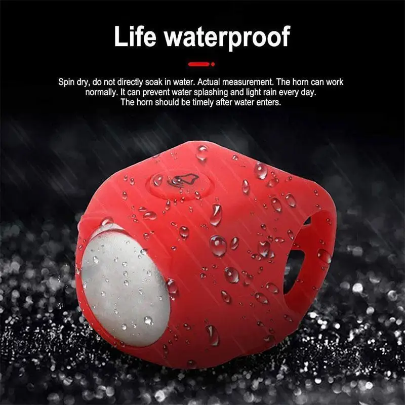 Велосипедный электронный звонок с высоким децибелем велосипедный Электронный