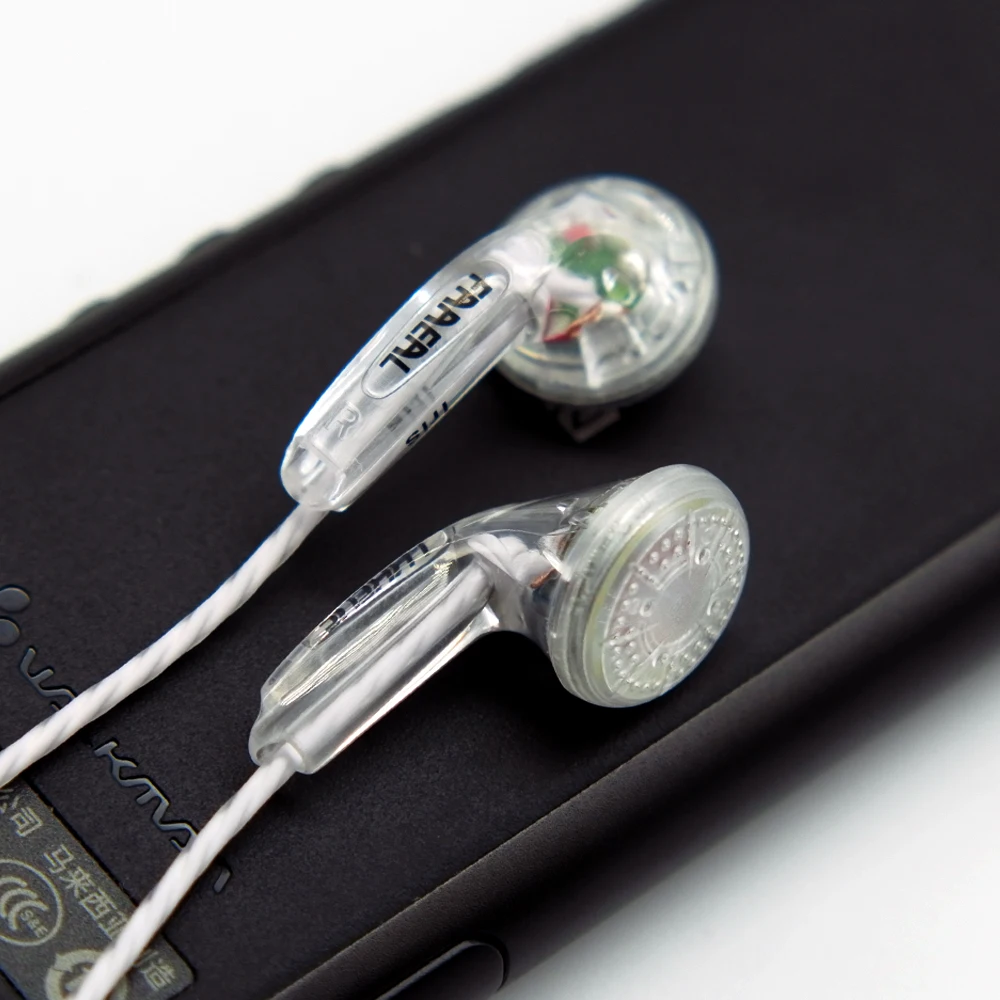 FAAEAL Iris Hifi наушники 32 Ом вкладыши полностью прозрачный корпус популярные