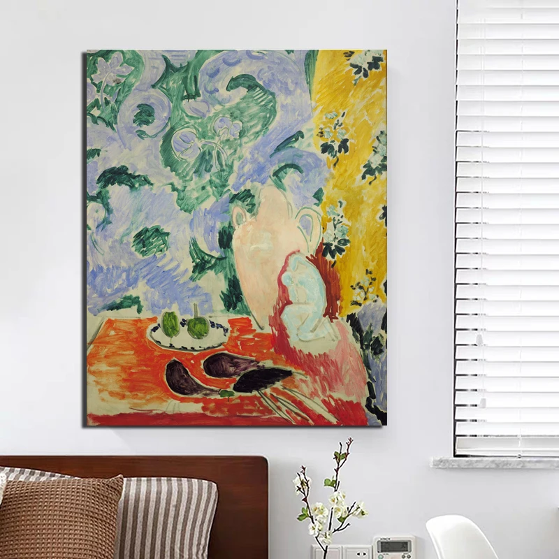 

Painter Matisse Canvas Painting Print Living Room Home Decoration Modern Wall Art Oil Painting Poster Pictures Framework Artwork