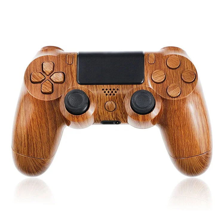 

THTB Classic Design Wooden Hydro Dipped Shell For PS4 Controller Case