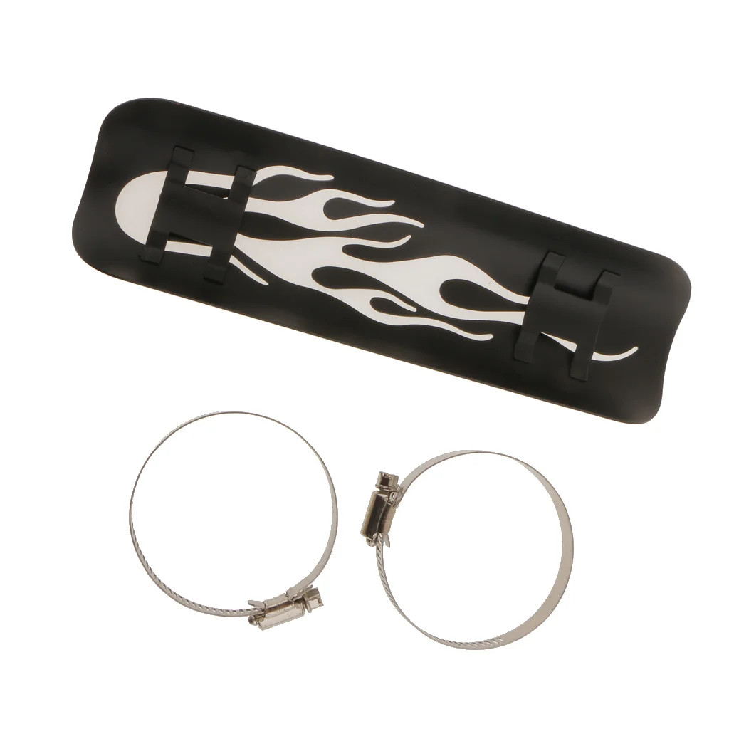 Модные пронзенные выхлопные трубы глушителя теплозащитная крышка пяточная