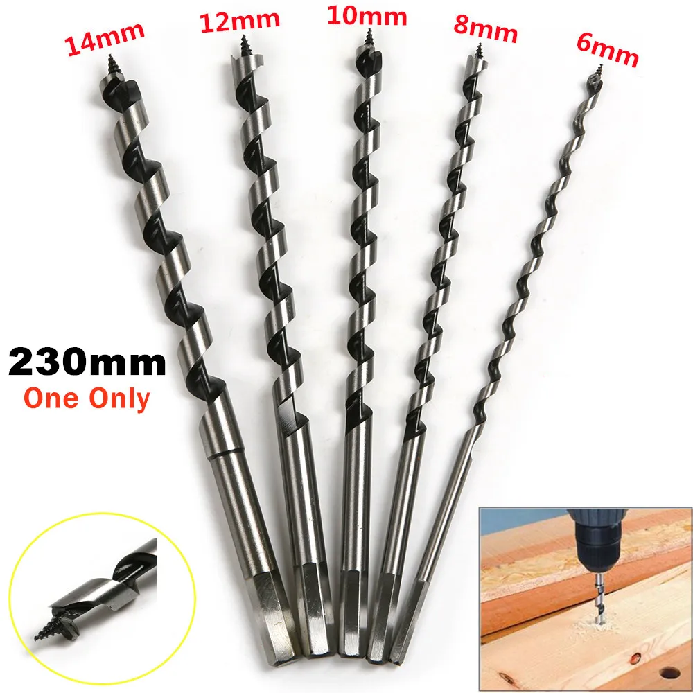 Сверло из высокоуглеродистой стали 1 шт. удлиненное сверло 6 мм 8 10 12 14 с