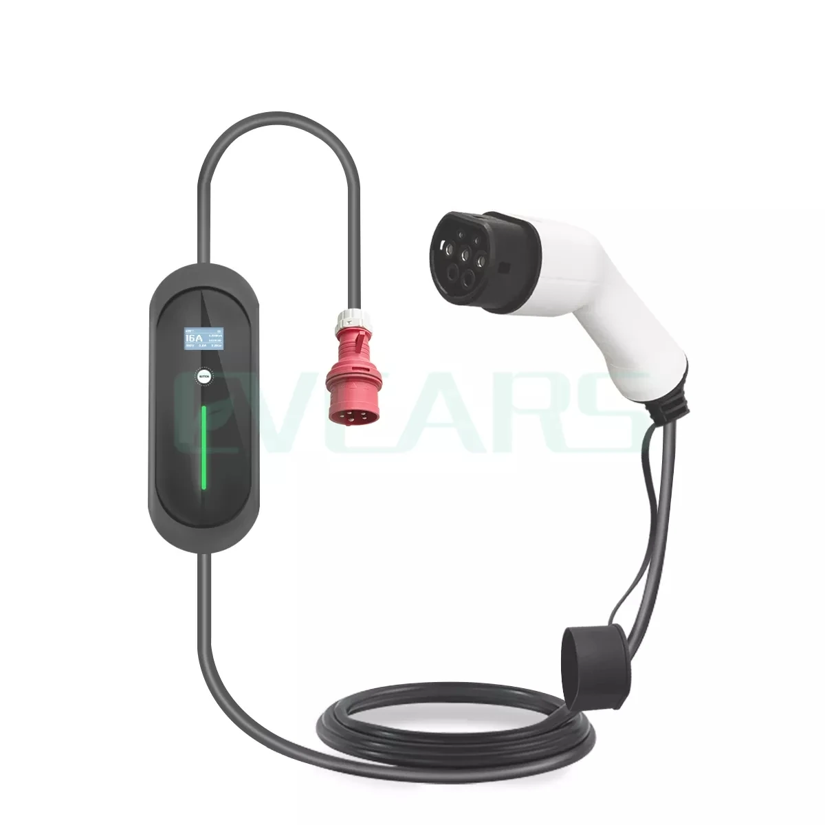 11 кВт 16 А 3 фазы IEC62196 Evse домашний Тип 2 адаптер Автомобильное зарядное устройство