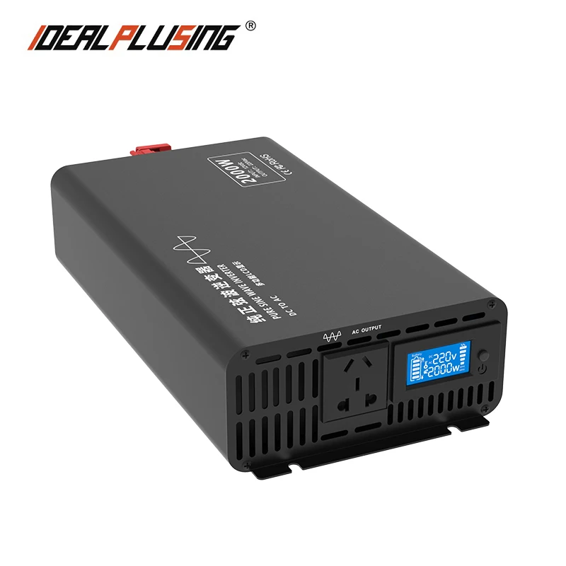 Idealplusing низкая цена Dc To Ac Off Grid 12v 24v 36v 48v 60v 72v 84v Инвертор 2000w чистая Синусоидальная