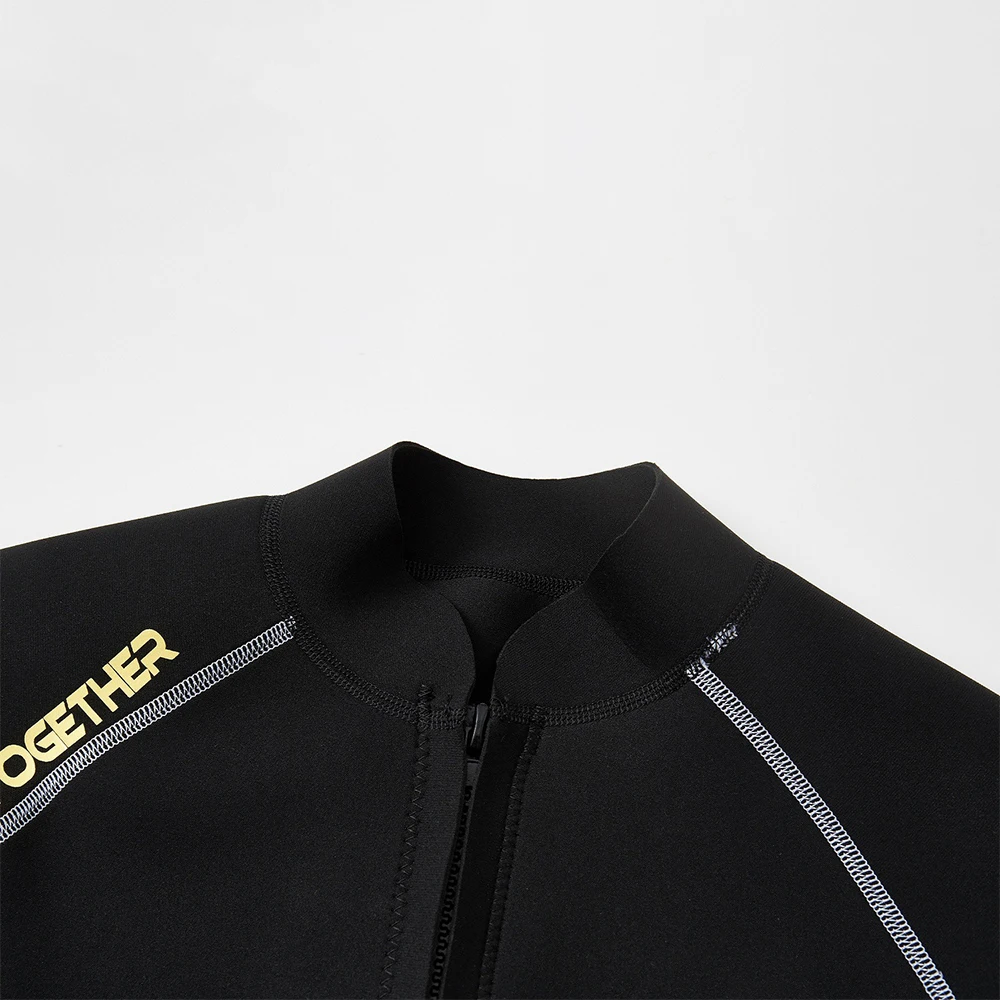 Неопреновый гидрокостюм для мужчин и женщин куртка дайвинга с длинным рукавом