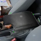 Автомобильные аксессуары LHD, подлокотник с центральным управлением, кожаный чехол, наклейка, отделка для BMW 3 серии E46 1998-2005, углеродная текстура, серая линия