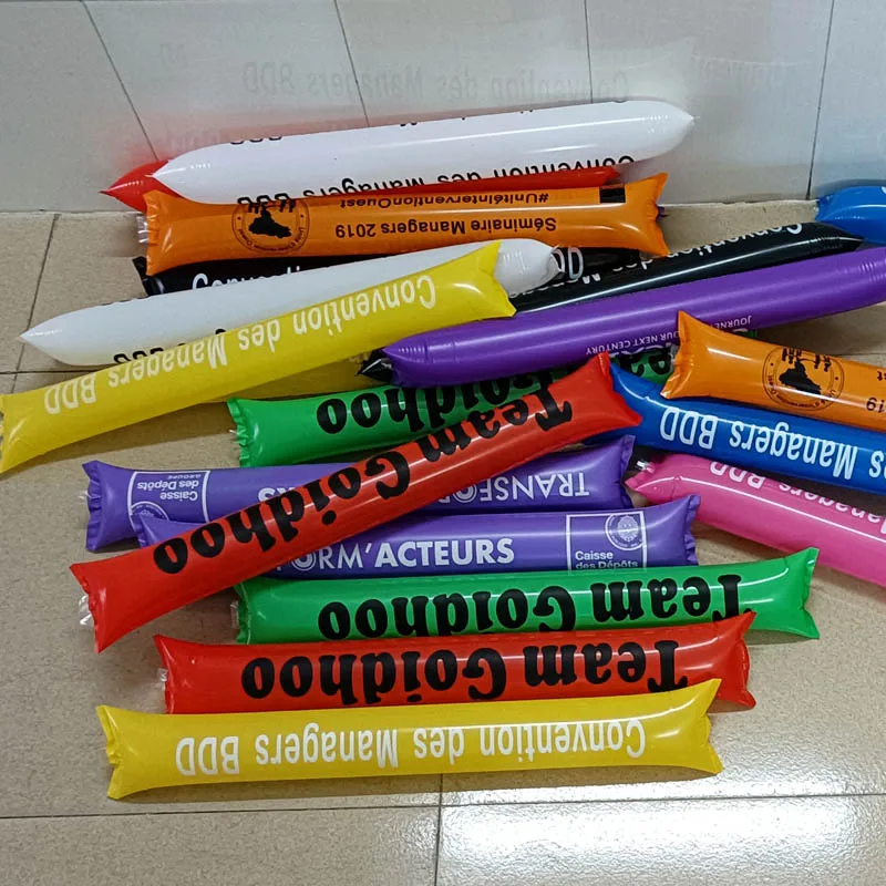 Cheer Stick принты логотипа индивидуальные игрушки спортивные реквизиты NoiseMakers