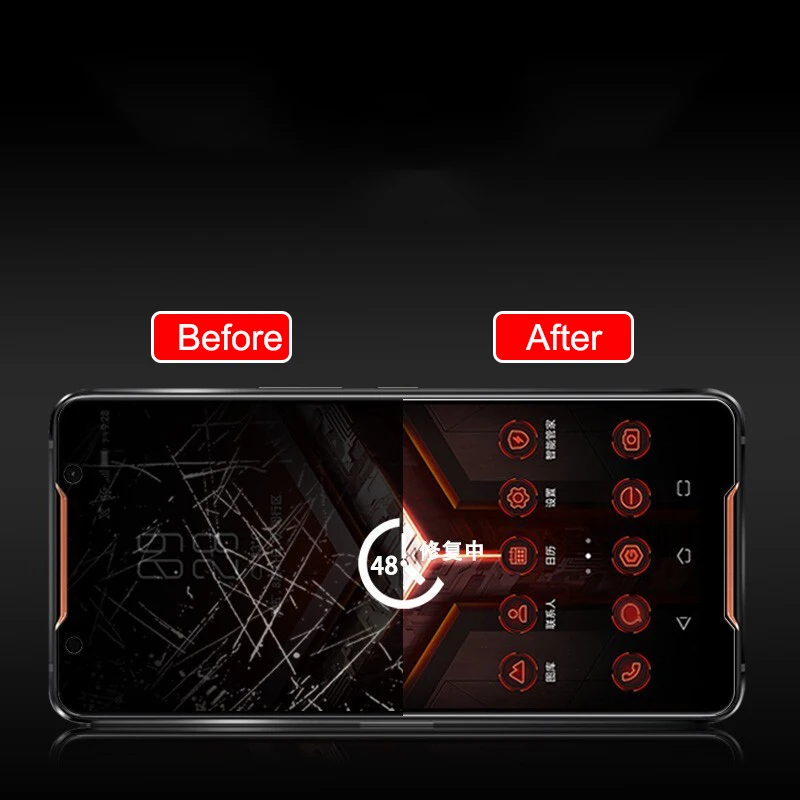 soft hydrogel film for asus rog phone 5 3 2 zs660kl tpu screen protector for asus rog phone2 zs660kl full cover protective film free global shipping