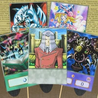8pcsset yugioh pegasus anime style half frosted cards toon world cartoon monsters relinquished yu gi oh retro collectible card