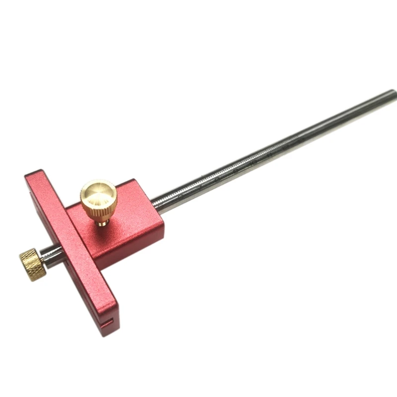 

Woodworking Scribe Ruler Woodworking Tool Aluminum Alloy Cutter Cutting Tool