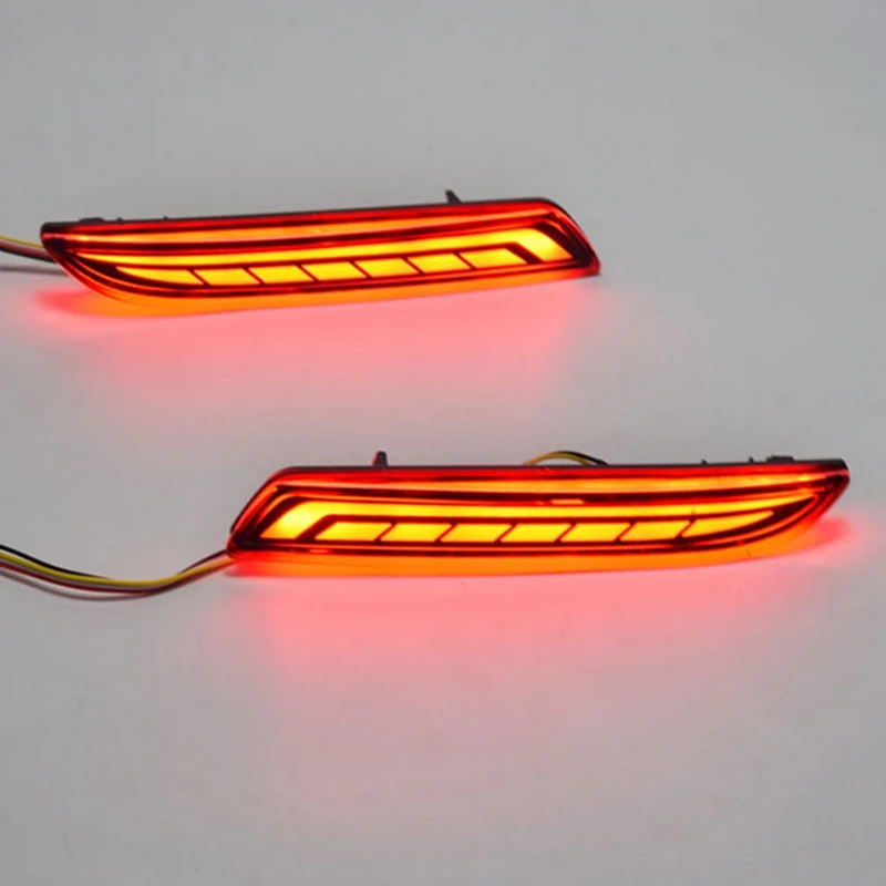 

Car Reflector Dynamic Flowing Tail Rear Bumper Light with Turn Signal for Honda Odyssey 2015 2016 2017 2018 2019