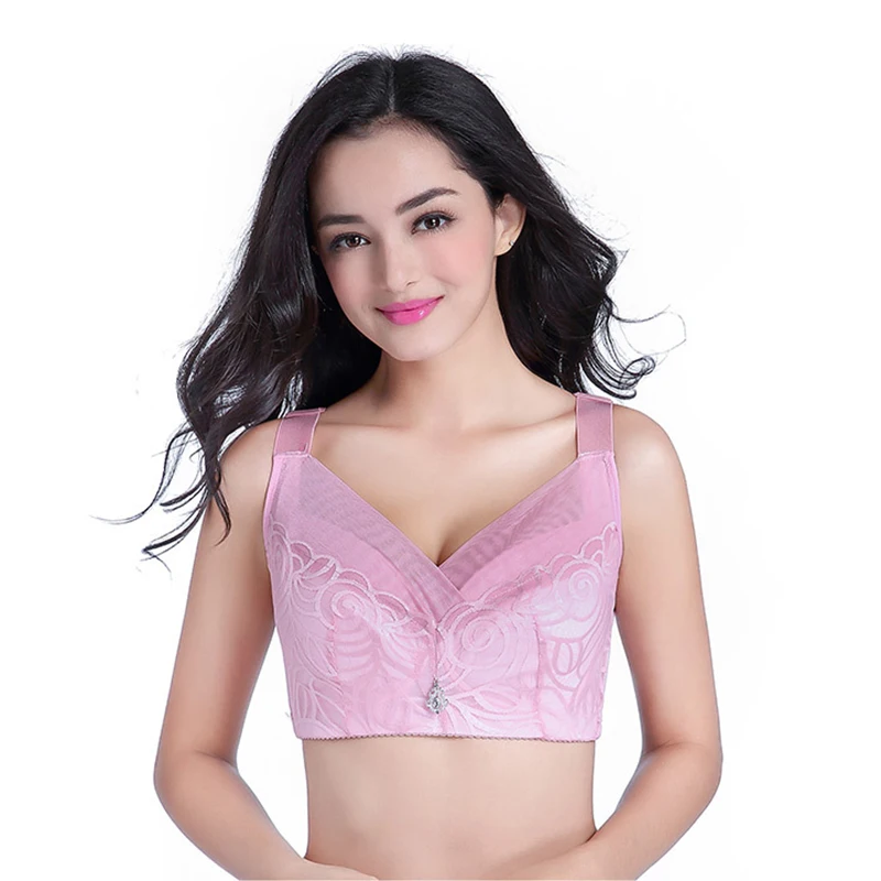 

2021 размера плюс женский бюстгальтер без косточек, соблазнительное дышащее нижнее белье с приемником груди, тонкий регулируемый бюстгальте...