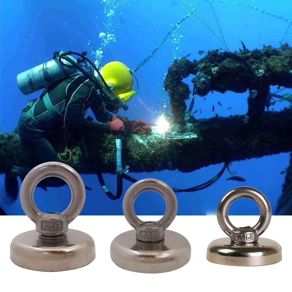 Сверхмощный стальной магнит профессиональный вытяжной монтажный крючок для