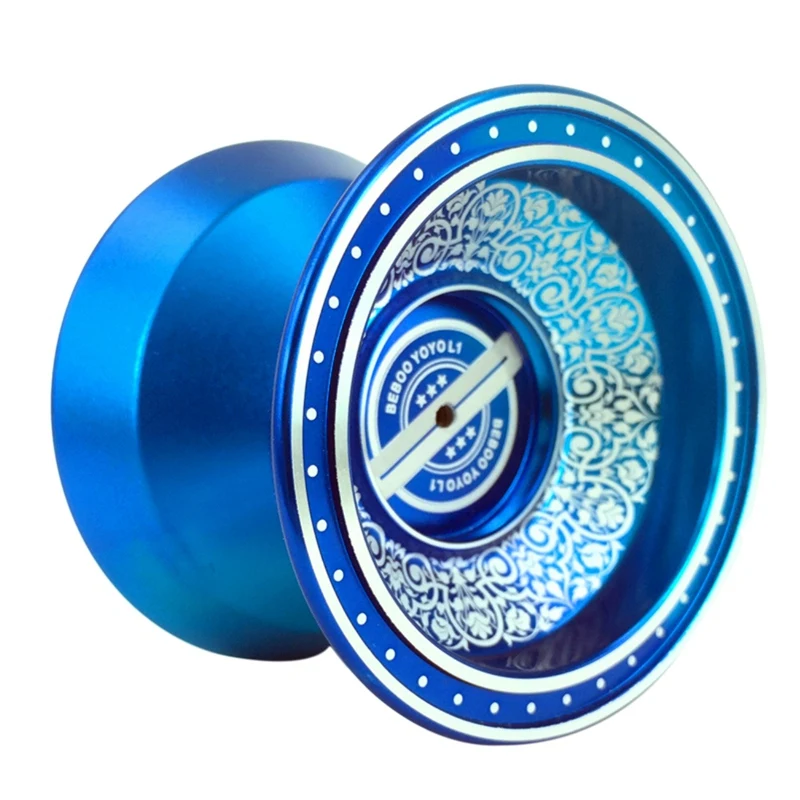 

BEBOOYOYO New Metal Yoyo Professional Yoyo Set Yo Yo + Glove + 3 String L1 Yo-Yo Goods Classic Toys Gift Present