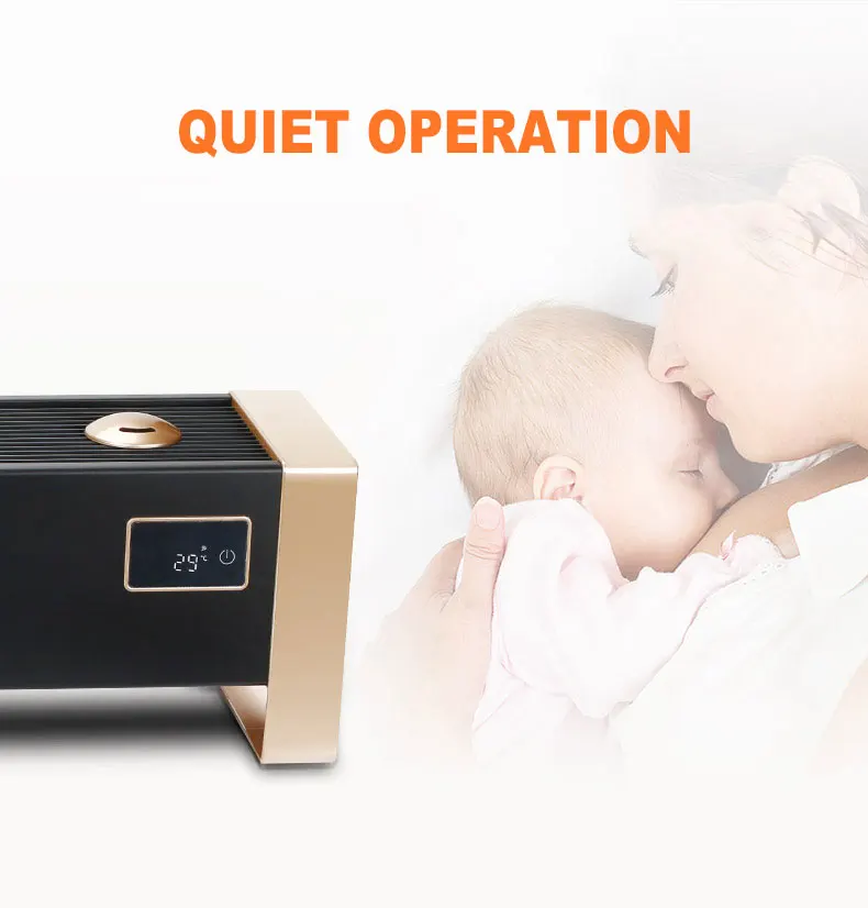 Heater Heating And Humidification Machine Home Convection Intelligent Floor Heating Electric Heating Fan Heater RC-20S