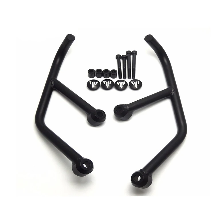 Защита бампера для мотоцикла Yamaha MT-09 MT09 MT 09 FZ-09 2018 2017-2014, черный, аксессуары для мотора.