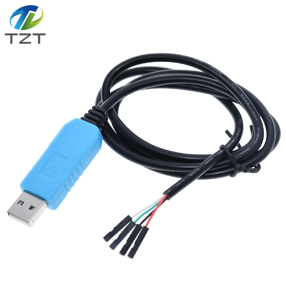 TZT PL2303 TA USB TTL RS232 Преобразователь последовательного кабеля PL2303TA совместимый с Win