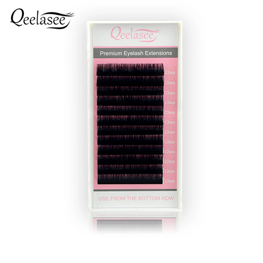Ресницы Накладные Qeelasee 0 03 мм L +/LC/LD черные 8-15 | Красота и здоровье