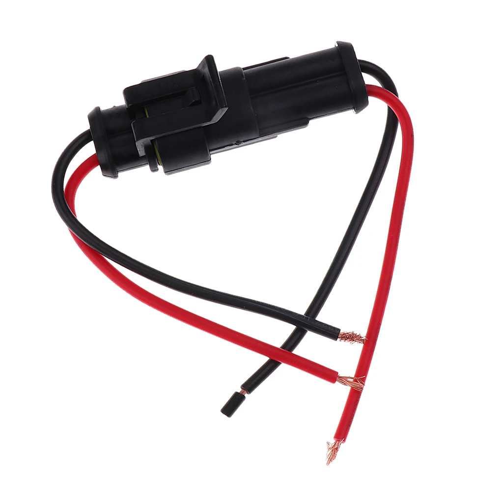 Легкая Установка 10 Наборы 2 Pin автомобильный разъем провода Мужской Женский