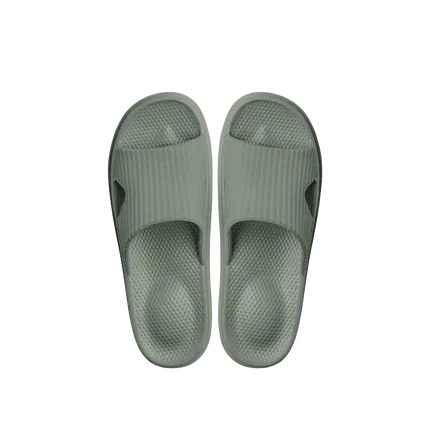 Green 40-41 Xiaomi/мужчины женщины пары тапочки на плоской подошве Летние вьетнамки сандалии домашние повседневные шлёпанцы для ванной с булге массаж точки - Цвет: Green 40-41
