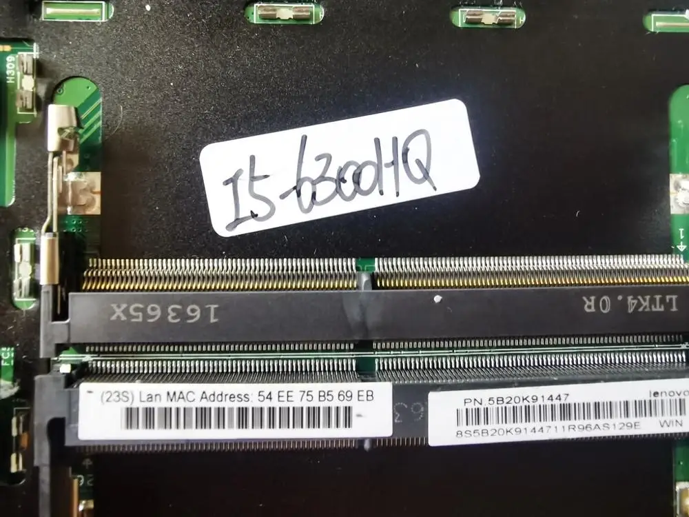 Оригинальная материнская плата для ноутбука Lenovo 700-15ISK I5-6300HQ PN 5B20K91447