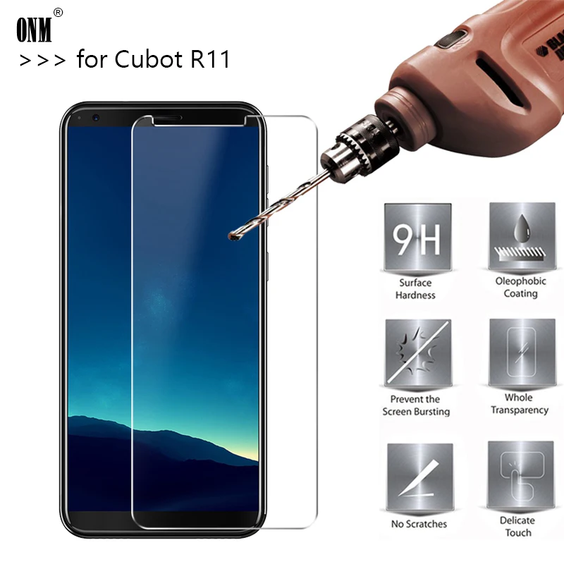 2.5D 0 26 мм 9H Премиум Закаленное стекло для Cubot R11 5 дюймов Защитная пленка R11|Защитные