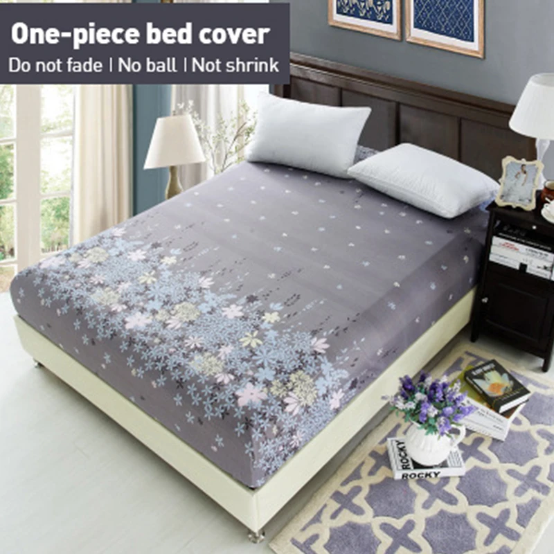 Наматрасник из полиэфирного волокна для односпальной кровати | Дом и сад