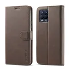 Чехол для телефона Realme 8 Pro, кожаный Винтажный чехол для телефона OPPO Realme 8, чехол с откидной крышкой 360, Магнитный чехол-кошелек для Realme8 Pro