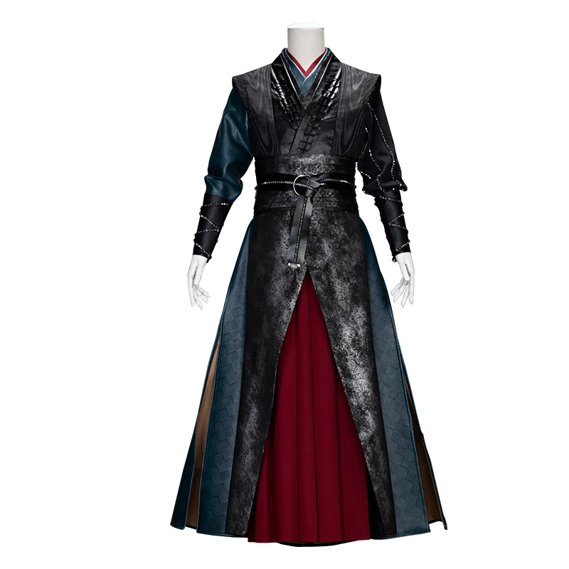 Предпродажа Uwowo ТВ сериал МО дао ЗУ Ши Untamed Wei Wuxian Косплей Костюм Вэй ин заклепки версия