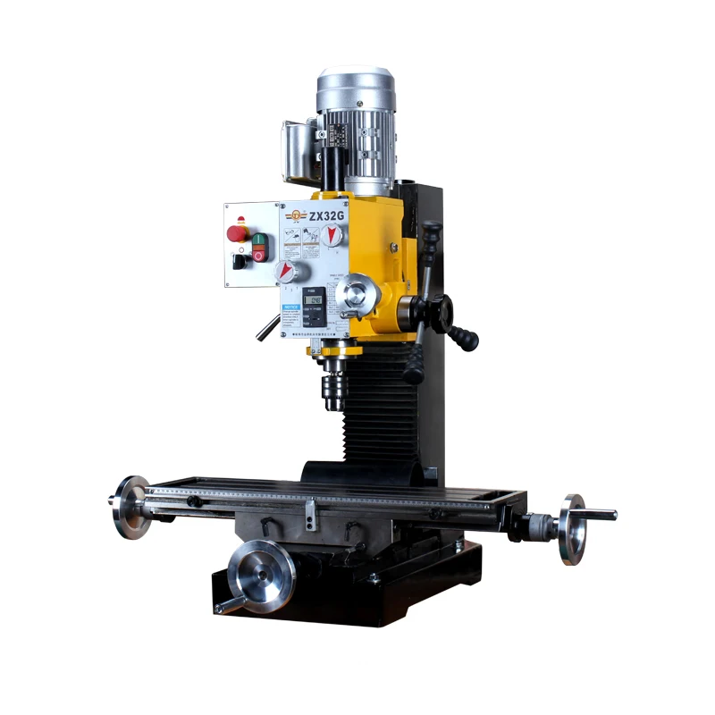 

ZX32G Desktop Drilling and Milling Machine Home Milling Machine industry Woodworking Drilling Machine Miniature Metal Machining