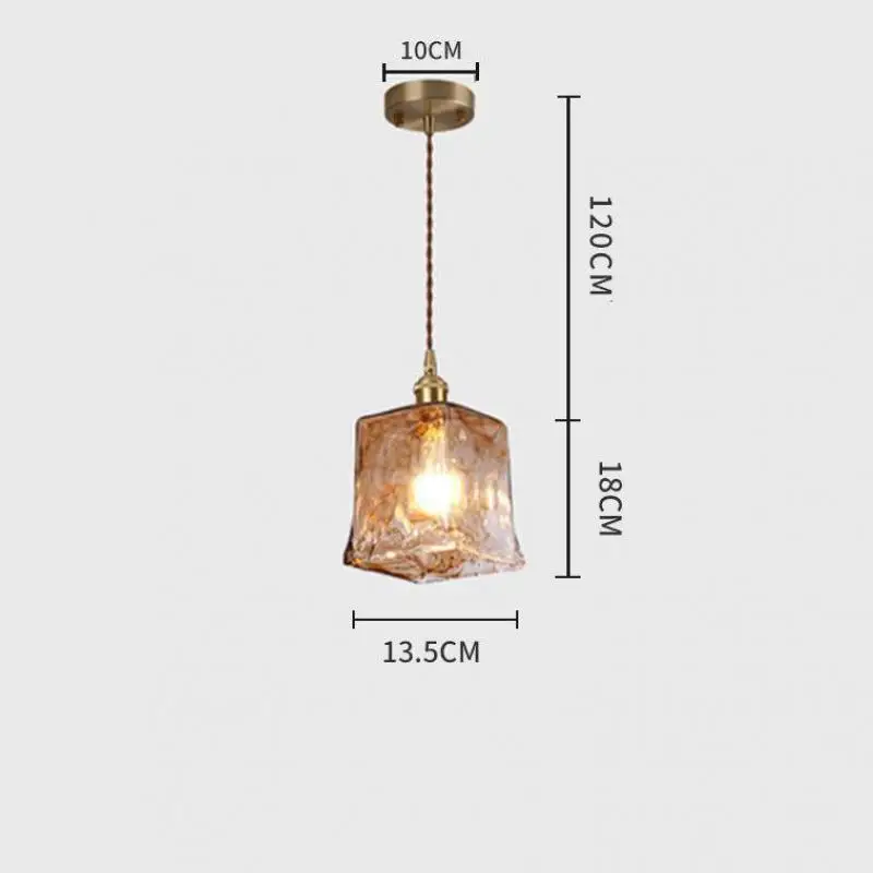 Роскошная латунная хрустальная люстра в стиле ретро светодиодный светильник для