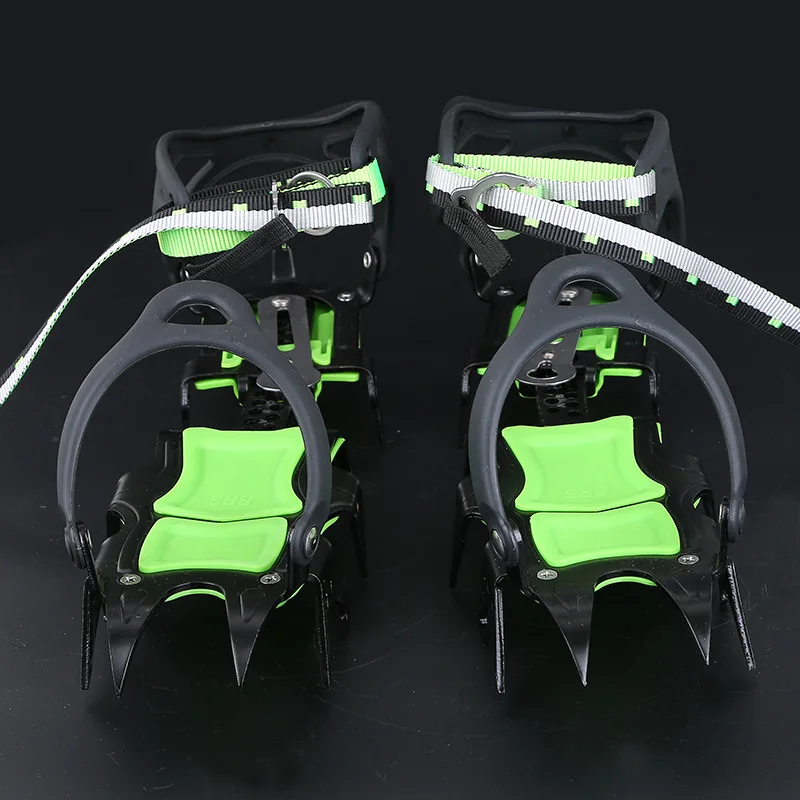 Силиконовые когти из марганцевой стали с 14 зубцами для альпинизма и