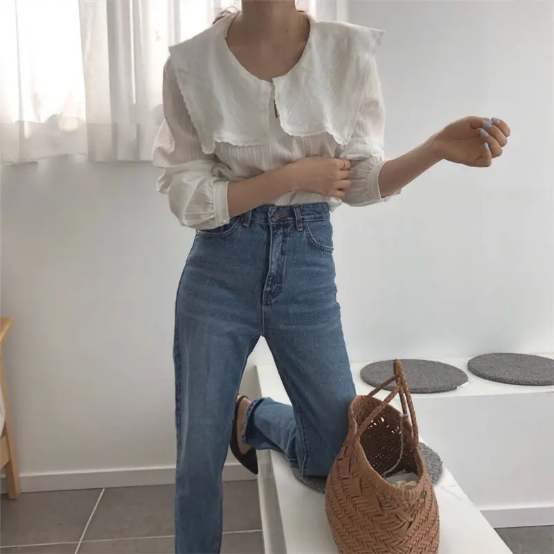 Модные блузки женские 2019 Короткий Рукав Шифоновая Блузка женская блузка