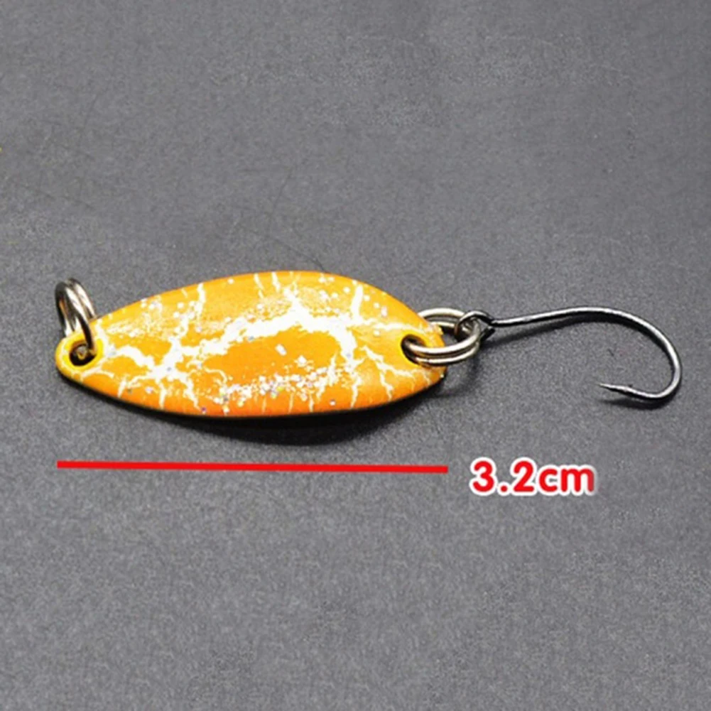 

5Pcs 3.2cm 3g Metal Mini Crankbait Fishing Lure Artificial Crank Hard Bait Topwater Minnow Fishing Wobblers Japan Fish Lures