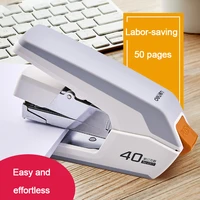 heavy duty stapler effortless paper stapling machine 50 sheet school stationery binding machine office bookbinding supplies