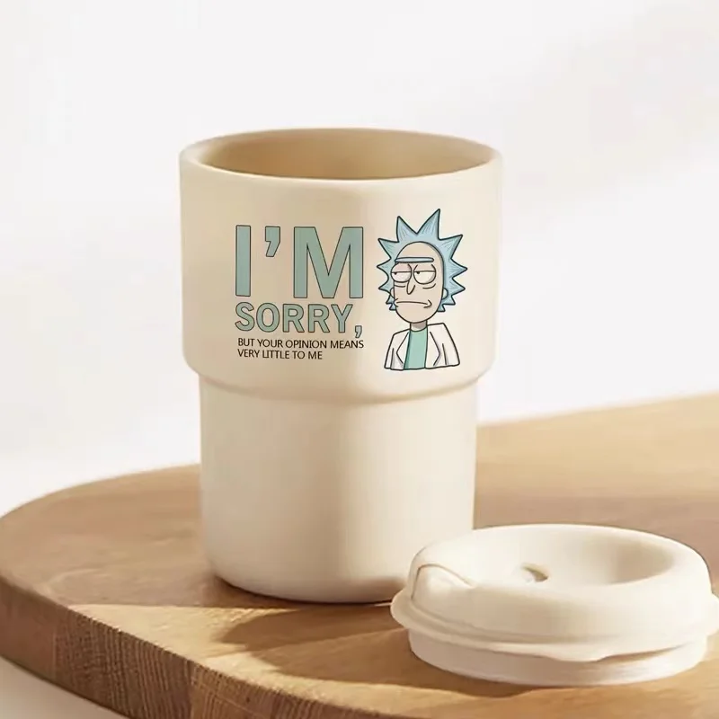 Популярная кружка Рик и мертвец кофейные чашки креативная кофейная портативная