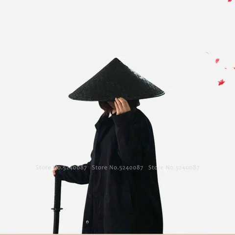 Спорт и развлечения: Samurai hat straw 